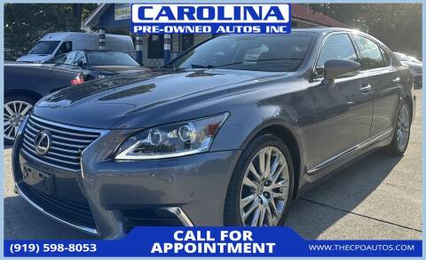 2016 Lexus LS 460 for sale at Carolina Pre-Owned Autos Inc in Durham NC