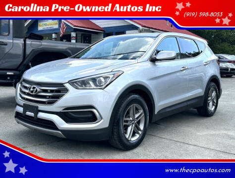 2017 Hyundai Santa Fe Sport for sale at Carolina Pre-Owned Autos Inc in Durham NC